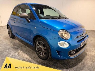 Used Fiat 500 S 69 HP (50 kW) 2016 Blue Hatchback