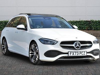 Used Mercedes C200 Exclusive Luxury 2023 White Estate