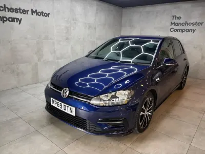 Używany VW Golf VII R-line 150 KM (110 kW) 2019 Niebieski Hatchback