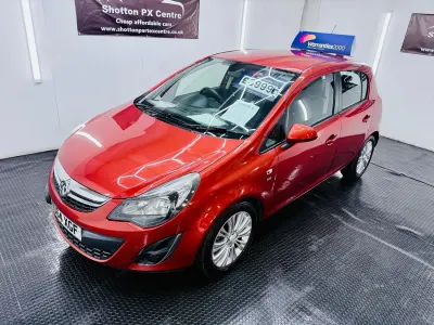 Second-hand Vauxhall Corsa 100 CP (73 kW) 2014 Roșu Hatchback