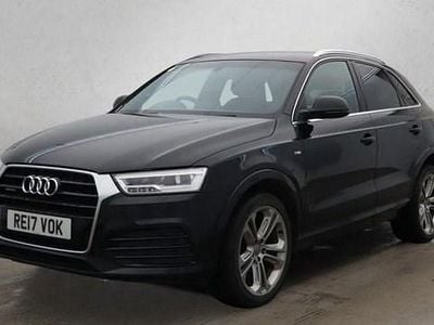 Used Audi Q3 S-line plus 184 HP (135 kW) 2017 Black SUV