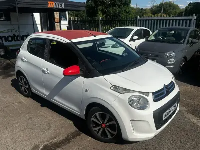 Used Citroën C1 Feel 68 HP (50 kW) 2014 White Hatchback