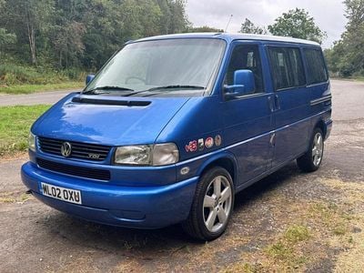 Used VW T4 88 HP (64 kW) 2002 Blue Van