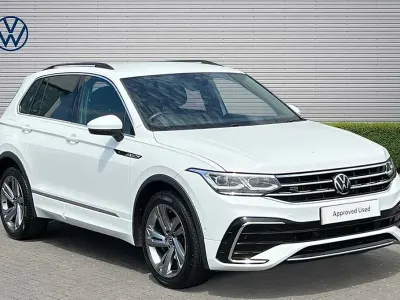 Used VW Tiguan R-line Edition 150 HP (110 kW) 2023 White SUV