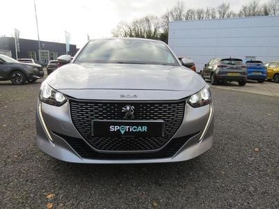 Grey Used 2021 Peugeot e-208 Allure Hatchback | £11,395 (Fair price)
