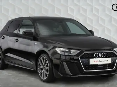 Used Audi A1 Sportback S-Line 116 HP (85 kW) 2025 Mythos black Hatchback