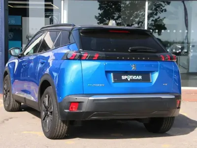 Used Peugeot e-2008 Premium 100 kW (136 HP) 2021 Blue SUV