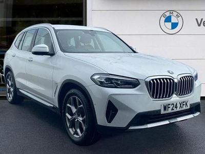 White Used 2024 BMW X3 xLine SUV | £34,401 (Super price)