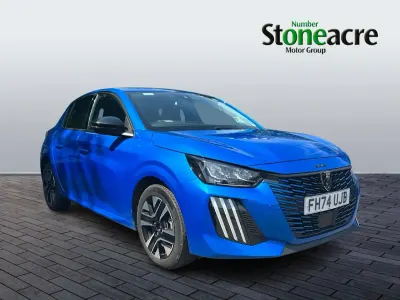 Used Peugeot 208 Allure 101 HP (74 kW) 2025 Blue Hatchback