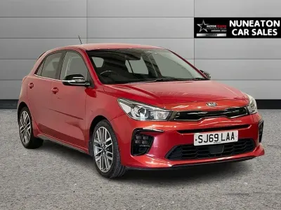 Used Kia Rio GT-Line 118 HP (86 kW) 2019 Red Hatchback