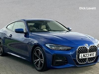 Used BMW 420 M Sport 181 HP (133 kW) 2023 Blue Coupe