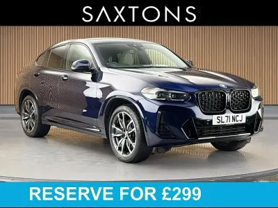 Used BMW X4 M Sport 190 HP (139 kW) 2021 Tansanitblau ii metallic SUV