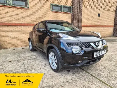 Used Nissan Juke Acenta Premium 110 HP (80 kW) 2015 Black SUV