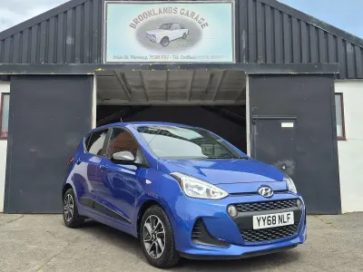 Used Hyundai i10 GO! 66 HP (48 kW) 2018 Blue Hatchback