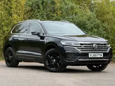 Used VW Touareg R-line 286 HP (210 kW) 2018 Black SUV