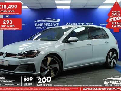 Silver Used 2019 VW Golf VII GTI Hatchback | £18,499 (Fair price)