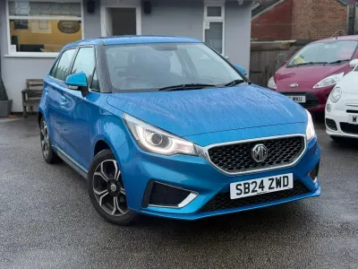 Usado MG MG3 Exclusive 106 HP (77 kW) 2024 Azul Citadino