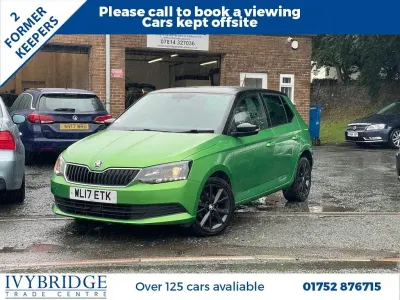 Used Skoda Fabia Colour Edition 95 HP (69 kW) 2017 Green Hatchback
