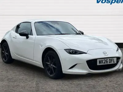 New Mazda MX5 Prime-Line 132 HP (97 kW) 2026 White Cabriolet