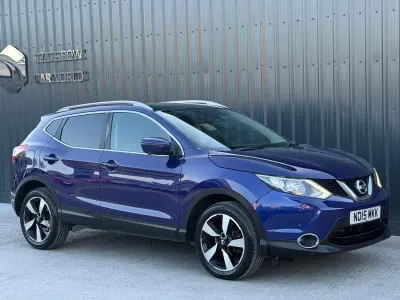 Używany Nissan Qashqai N-TEC 115 KM (84 kW) 2015 Niebieski SUV