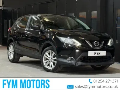Used Nissan Qashqai Acenta 110 HP (80 kW) 2016 Black SUV