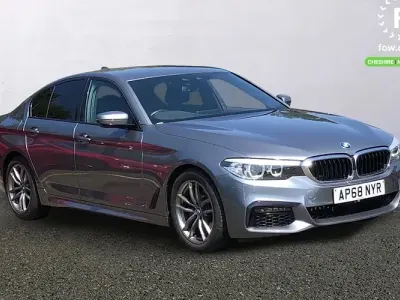 Used BMW 520 M Sport 190 HP (139 kW) 2018 Blue Sedan