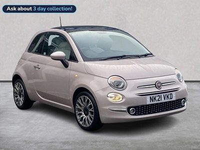 Pink Used 2021 Fiat 500 Star Hatchback | £9,306 (Fair price)
