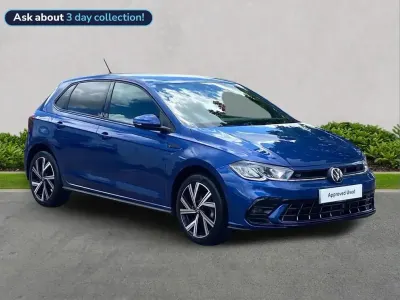 Used VW Polo R-line 110 HP (80 kW) 2022 Blue Hatchback