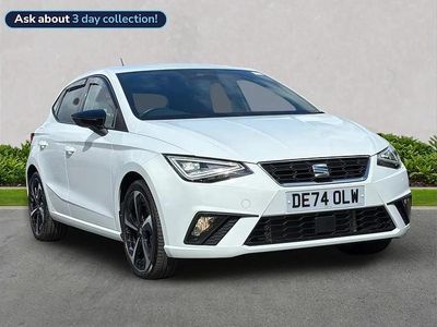 Used Seat Ibiza FR Sport 113 HP (83 kW) 2024 White Hatchback