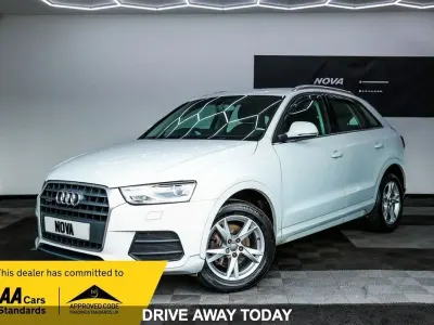 Used Audi Q3 Design 150 HP (110 kW) 2015 White SUV