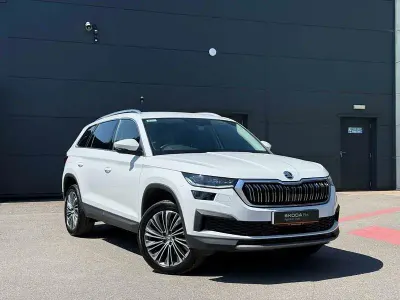 Used Skoda Kodiaq SE L Executive 140 HP (102 kW) 2023 Moon white metallic SUV