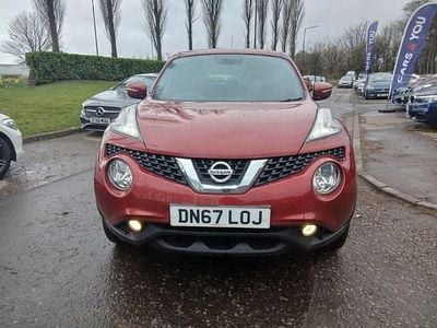 Used Nissan Juke N-Connecta 110 HP (80 kW) 2017 Red SUV