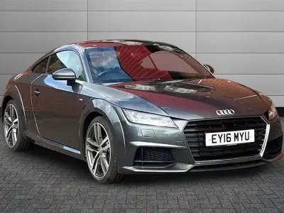 Begagnad Audi TT S-Line 180 HK (132 kW) 2016 Grå Sportkupé