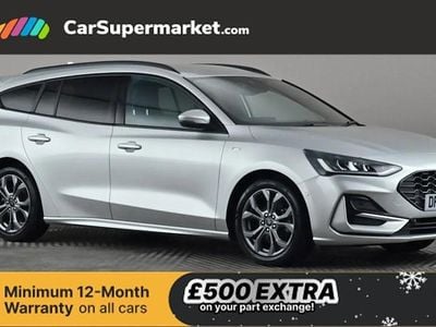 Silver Used 2023 Ford Focus ST-Line Estate | £13,497 (Fair price)