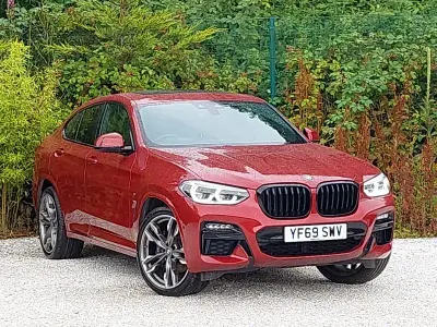Used BMW X4 Comfort Edition 326 HP (239 kW) 2019 Red SUV