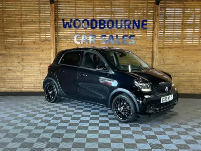 Used Smart ForFour 71 HP (52 kW) 2016 Black Hatchback