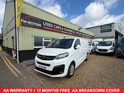 Used Vauxhall Vivaro Sportive 2020 White MPV