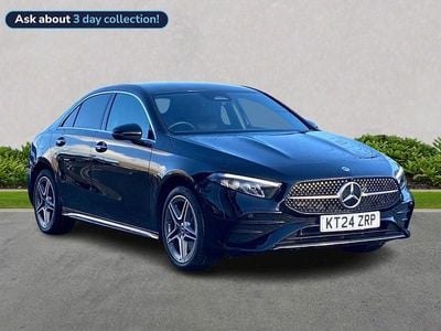 Black Used 2024 Mercedes A250 AMG Line Premium Sedan | £24,479 (Fair price)