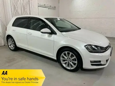 Used VW Golf VII GT 2013 White Hatchback