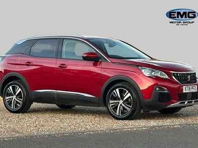 Used Peugeot 3008 Allure 130 HP (95 kW) 2018 Red SUV