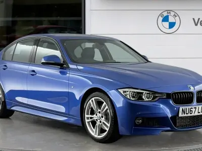 Usado BMW 330 M Sport 258 CV (189 kW) 2017 Azul Berlina