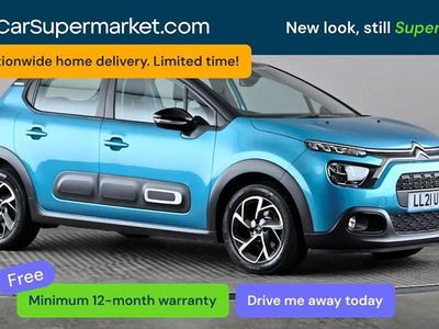 Used Citroën C3 PureTech 83 HP (61 kW) 2021 Blue Hatchback
