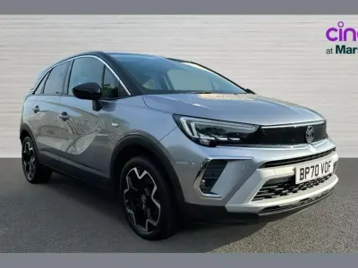 Begagnad Vauxhall Crossland Elite 128 HK (94 kW) 2021 Grå SUV
