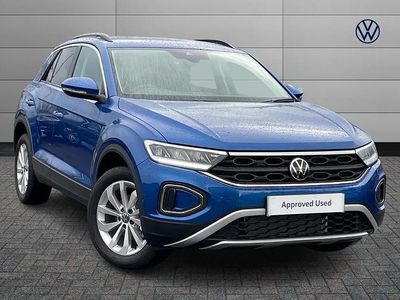 Blue New 2025 VW T-Roc Match SUV | £22,749 (Fair price)