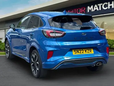 Second-hand Ford Puma ST-Line X 2022 Albastru SUV