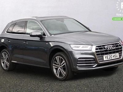 Usado Audi Q5 S-Line 190 CV (139 kW) 2020 Gris SUV