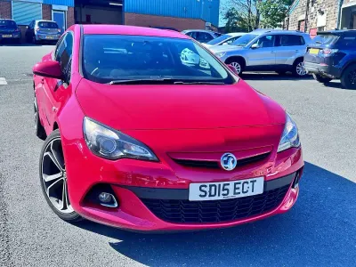 Used Vauxhall Astra GTC Edition 2015 Red Hatchback