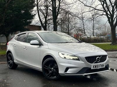 Silver Used 2018 Volvo V40 R-Design Pro Hatchback | £9,695 (Fair price)