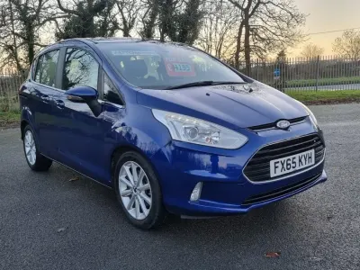 Used Ford B-MAX Titanium 105 HP (77 kW) 2015 Blue MPV