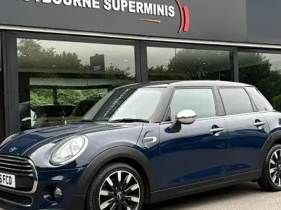 Used Mini Cooper D Hatch 116 HP (85 kW) 2016 Blue Hatchback